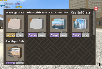 Catalog Crates Electric State Darkrp Wiki Fandom - roblox electric state darkrp hack a roblox account