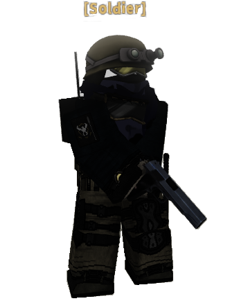 Soldier Electric State Darkrp Wiki Fandom - roblox tactical scarf