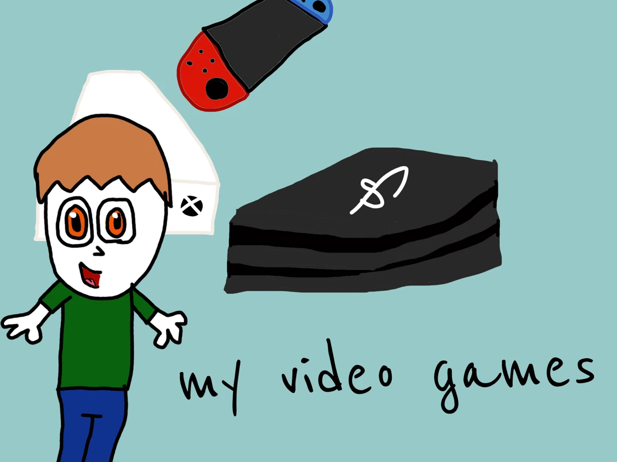 My Video Games (Draw my Life) TheElectricMarioFan296’s S e c o n d