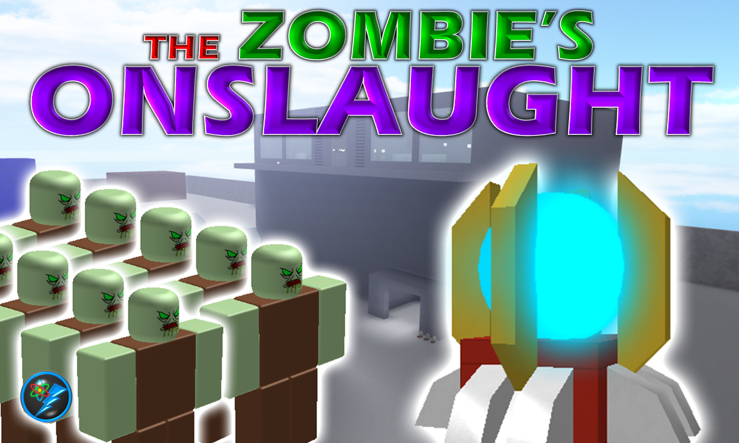 The Zombie S Onslaught Electro Atom Entertainment Wiki Fandom - peacekeepers roblox conscript morph