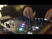 DJ Galactic - Matrix Live Jam with DrumBrute (Original Mix)