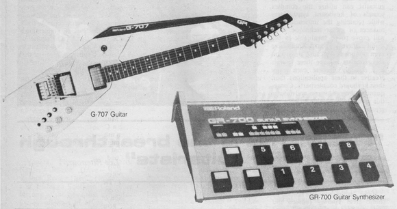 817 ROLAND GR-700 GK-1 ギターシンセサイザー 817 ROLAND GR-700 GK-1 ギターシンセサイザー 817 ROLAND GR