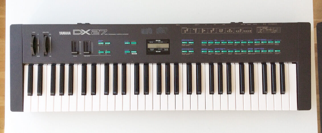 Yamaha DX27 61鍵 説明書、カバー付き　現状品 2025年最新】yamaha dx27の人気アイテム - メルカリ