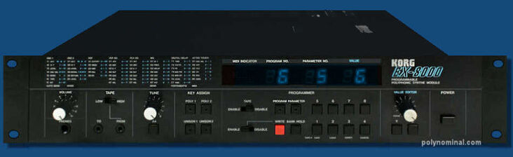 KORG DW8000/EX8000用 カセットテープ MATRIXSYNTH: KORG DW-8000 | EX-8000 Preload Programs