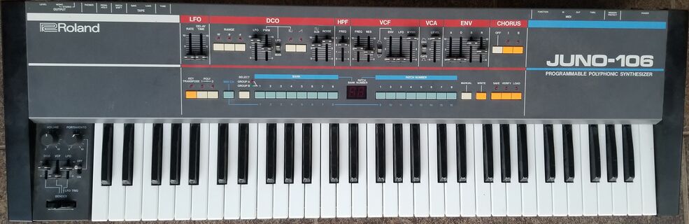 鍵盤楽器 Roland JUNO-106 Roland Juno-106 | Vintage Synth Explorer