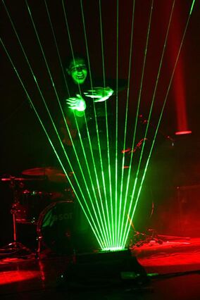Laser harp Electronic Music Wiki Fandom