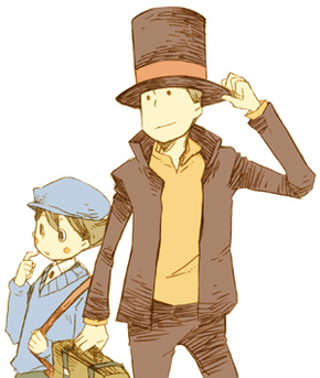 Luke Triton, Profesor Layton Wiki