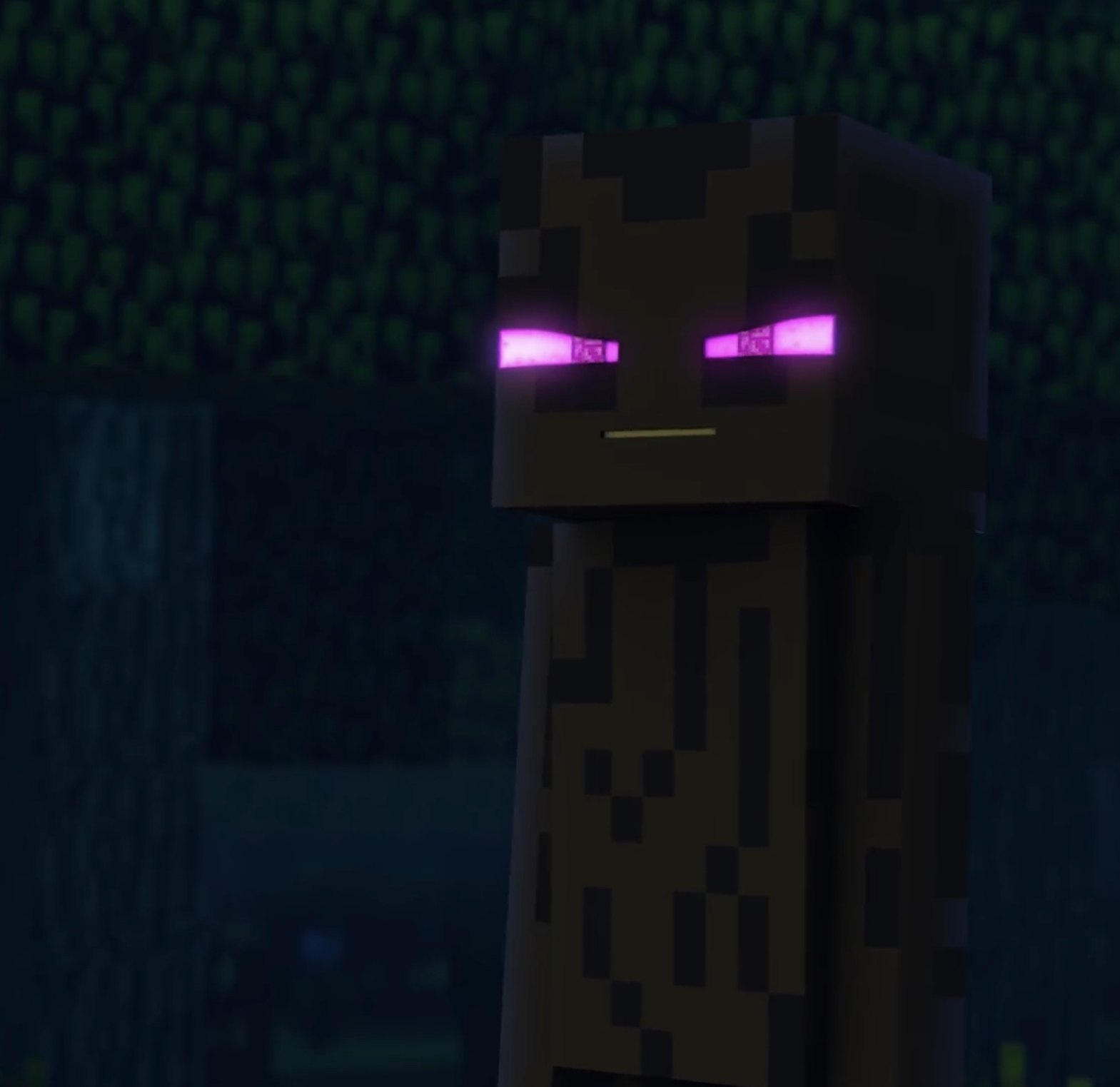 the real origin of the creeper and the enderman