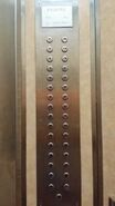 Metal buttons (Credit to Facebook page Elevator Enthusiasts of Singapore)