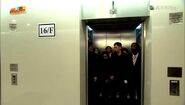 Hitachi elevators appeared in TVB modern-style dramas in Hong Kong (from TVB City).