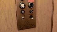 Vintage Schindler lift leveling buttons