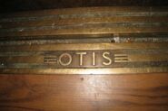 Another old Otis sills nameplate.