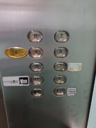 Different 1995 Express Lift buttons in Bangkok, Thailand. (Credits to Facebook user Yuttasil Kosol)