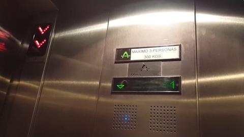 1990s Thyssen elevator in Argentina with PM-4 buttons (video: vief86mo)