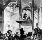 Otis elevator demonstration 1854