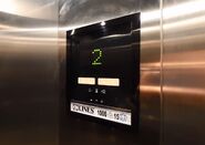 Different 2010s Orona floor indicator. The different brand name is because this elevator was installed by a local third party company/distributor.