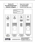 A pic of a page of Series 6 document from Otis spare parts leaflet.