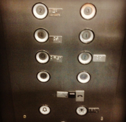 1970s-1980s Atlas touch sensitive buttons in Brazil (Credit to Instagram user "casagrandebh").