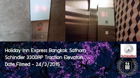 Schindler 3300 AP with FIGS fixtures found in Holiday Inn Express Bangkok Sathorn, Bangkok
