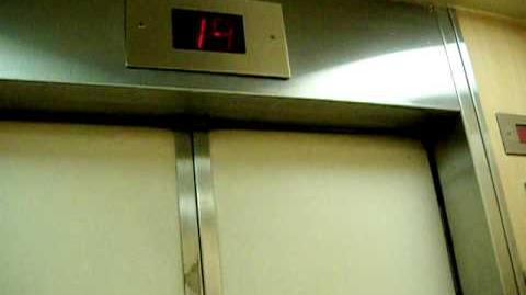 1988 Toshiba elevator in Hong Kong. (video: Chris Cheung)