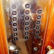 The 4th floor is omitted, this is same goes for the common 13th floor, the Chinese unlucky number 14 and 24.