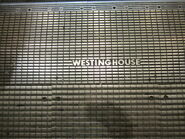 1950s Westinghouse escalator nameplate.