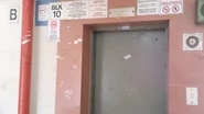 A single-piece door Marryat & Scott elevator in Singapore.