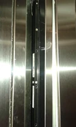 CEDES cegard/Mini electric door sensors (receiver unit) in an Otis Gen2 elevator.