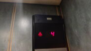 Slightly different version of 1990s Kone M-Series floor indicator with working arrows. This is used in the UK. From the lifts in Castle Mall.