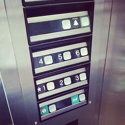 dover elevator buttons