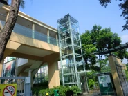 Kone EcoDisc@Hong Kong Central Library Footbridge.jpg (3.37 MB) Machine Room Less elevator will make easier to meet the requirement for the disabled.