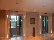 Elevators lobby at The Ritz-Carlton Bali (floor LL)