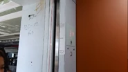 Schindler 5500 nameplate.