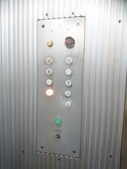 10pcs/1 pack Elevator Vandal-proof Push Button Red Light 10pcs/1 pack Elevator Vandal-proof Push Button Red Light