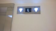 KSS 670 hall LED indicator with lanterns, white.