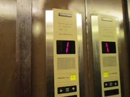 1990s Toshiba nameplate.