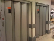 1970s Otis accordion folding gate (Credit to Flickr user mrmattandmrchay)