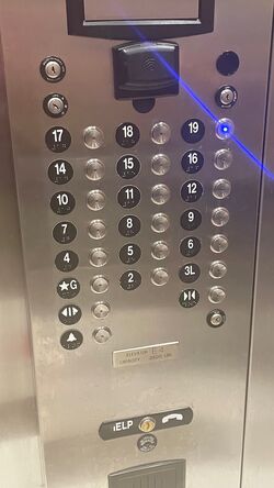 dover elevator buttons