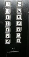 4th floor is usually omitted from most elevator fixtures in a Chinese building, this is same goes to the common 13th floor and the Chinese unlucky number 14.