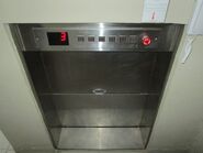 Modern floor type dumbwaiter.