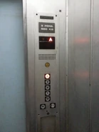 1980s Fujitec capacity plate in Hong Kong.