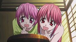 Elfen Lied - Lucy vs. Nana 