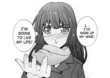 Nozomi at last stands up to her father.