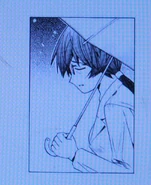 A remorseful Arakawa, having revealed the location of Maple House to Chief Kakuzawa