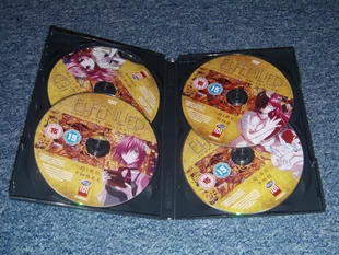 The DVD discs in the 101 Anime release