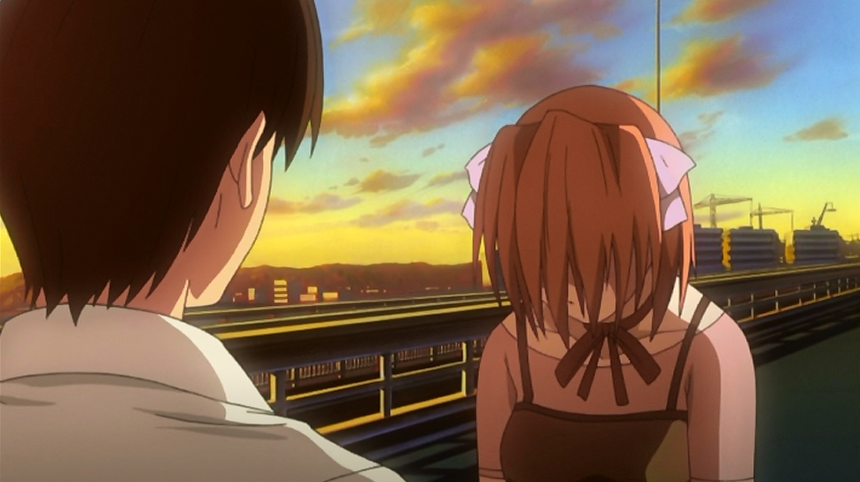 Download A scene from the anime, Elfen Lied.