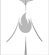 An appearance of Justin's mark.