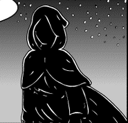 Noah as a mysterious cloaked figure