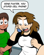 Ellen on the phone.png (18 KB) Ellen, trying to confirm that Elliot's Awakening transformation wasn't public.