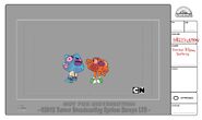 GB227LESSON Costume GumballAndDarwinBeatenUp